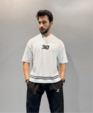 Rival Mesh Tee - White (Unisex)